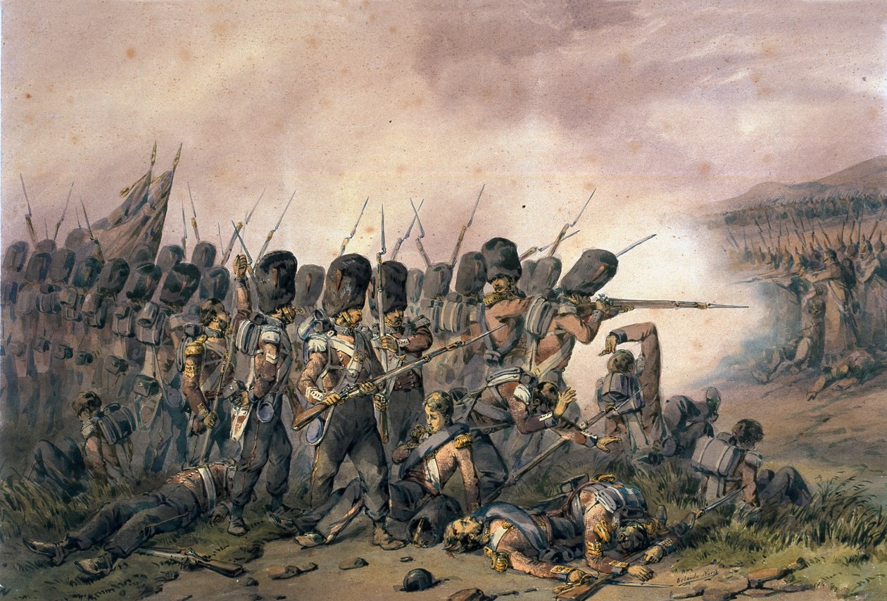 Battle of the Alma by Orlando Norie