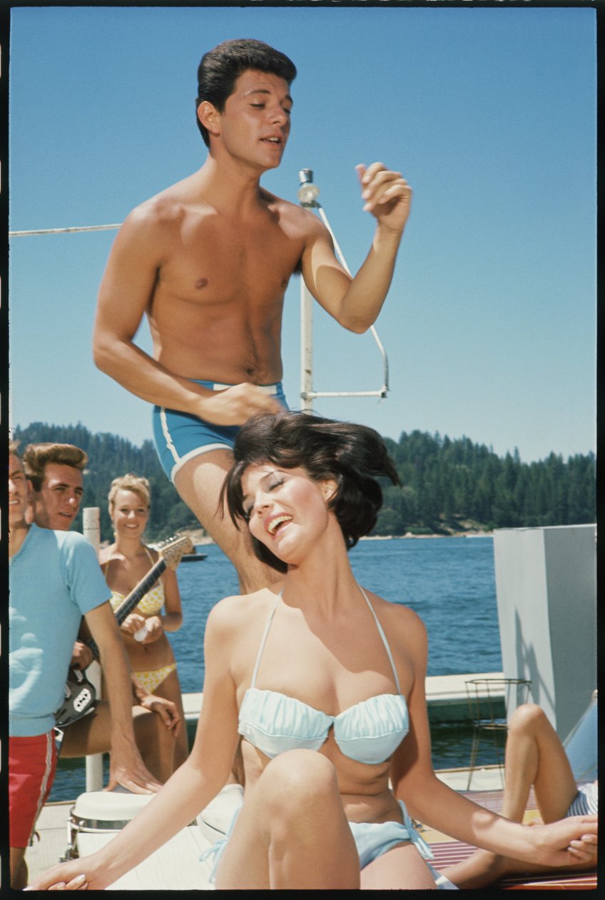 Frankie Avalon and Rosemarie Frankland, 