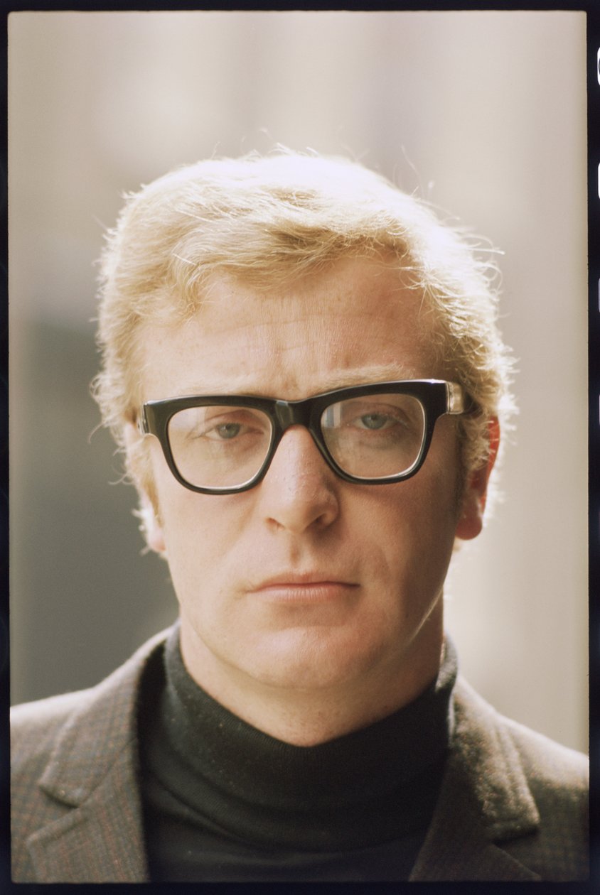 Michael Caine portrait by Orlando Suero
