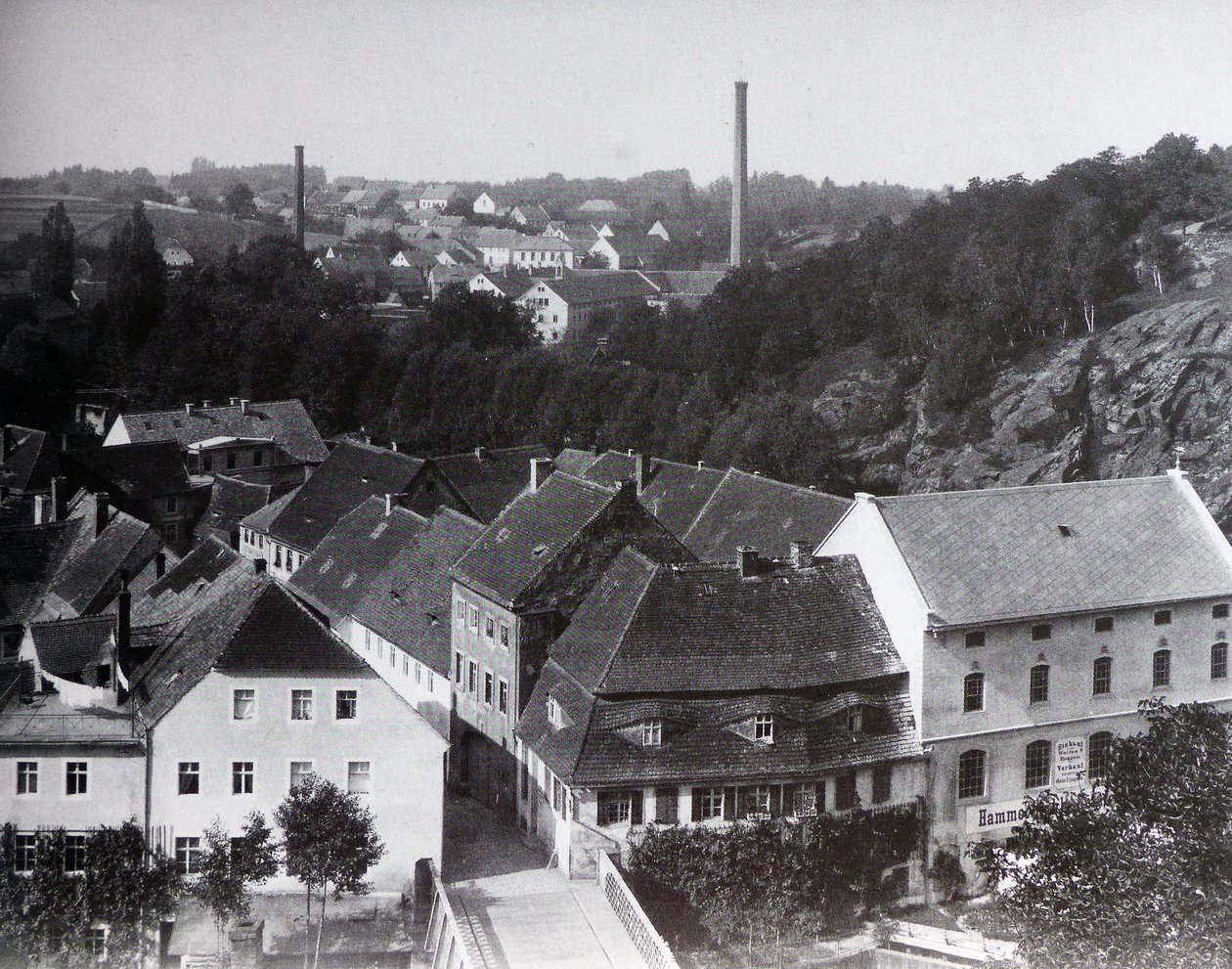 Seidauer Bridge, Hammer Mill by Oscar Meister; Uploader Dr. Bernd Gross