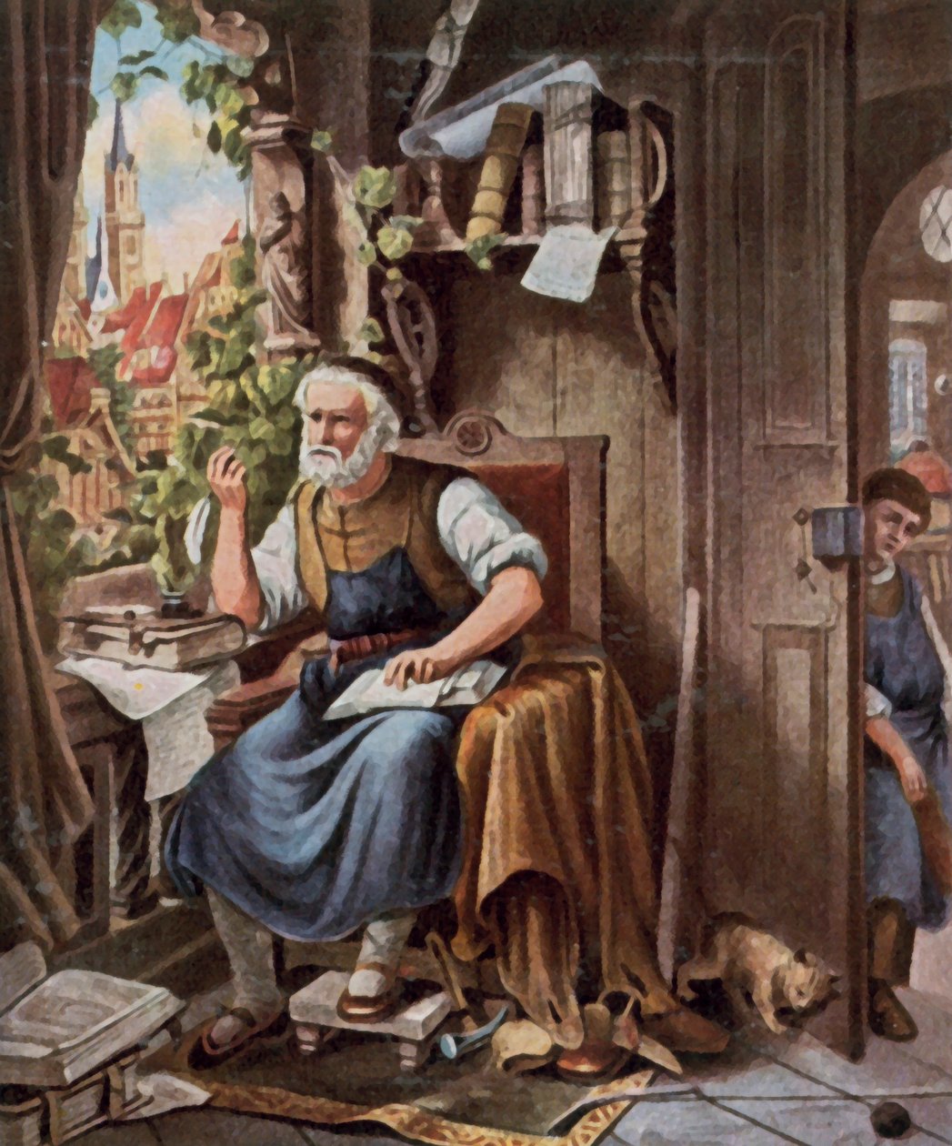 Hans Sachs by Oscar (1857-1929) Rex