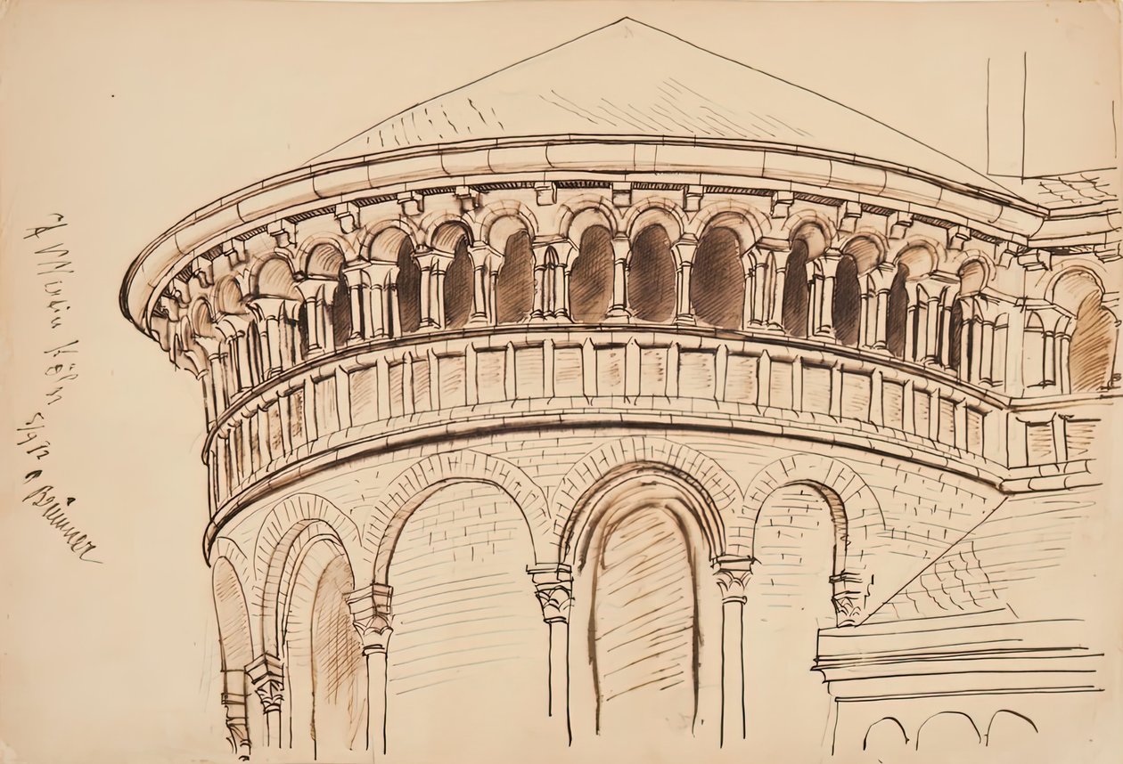 St. Martin, Cologne by Oscar Bluemner