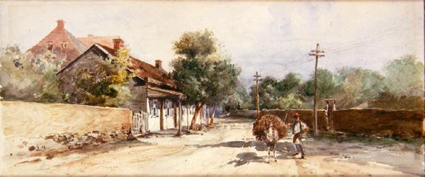 Santa Fe by Oscar Edward Berninghaus