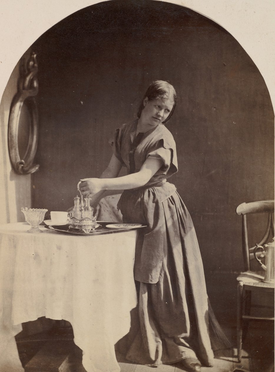 English Fashion at Breakfast, ca. 1860 by Oscar Gustav Rejlander
