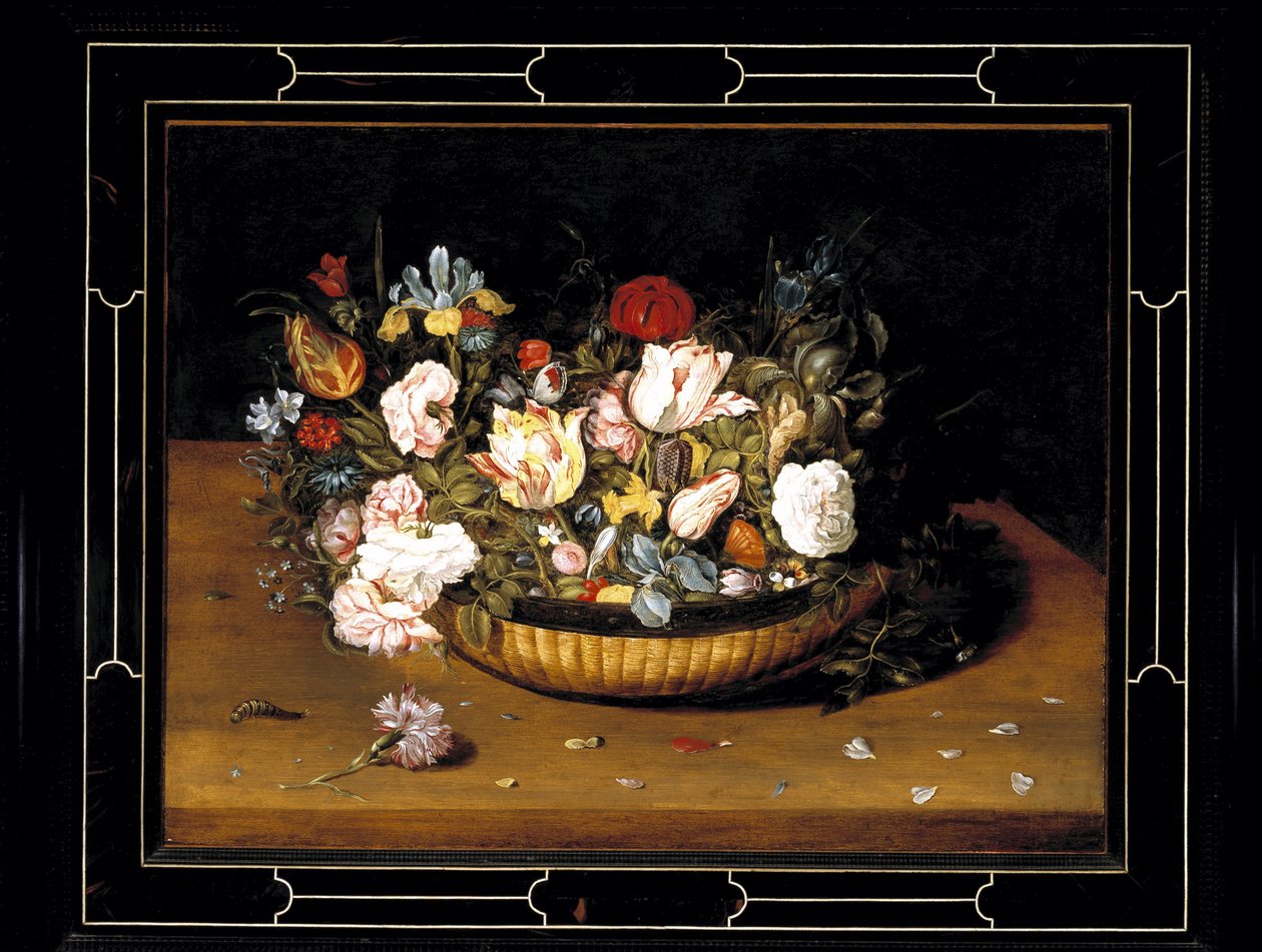 Basket of Flowers by Osias the Elder Beert