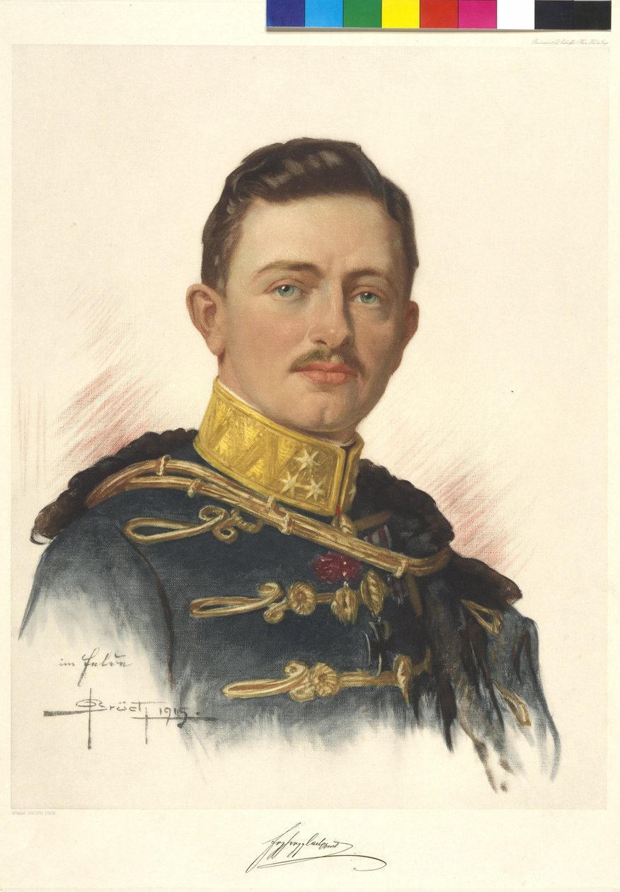 Emperor of Austria Charles I by Oskar Bruch