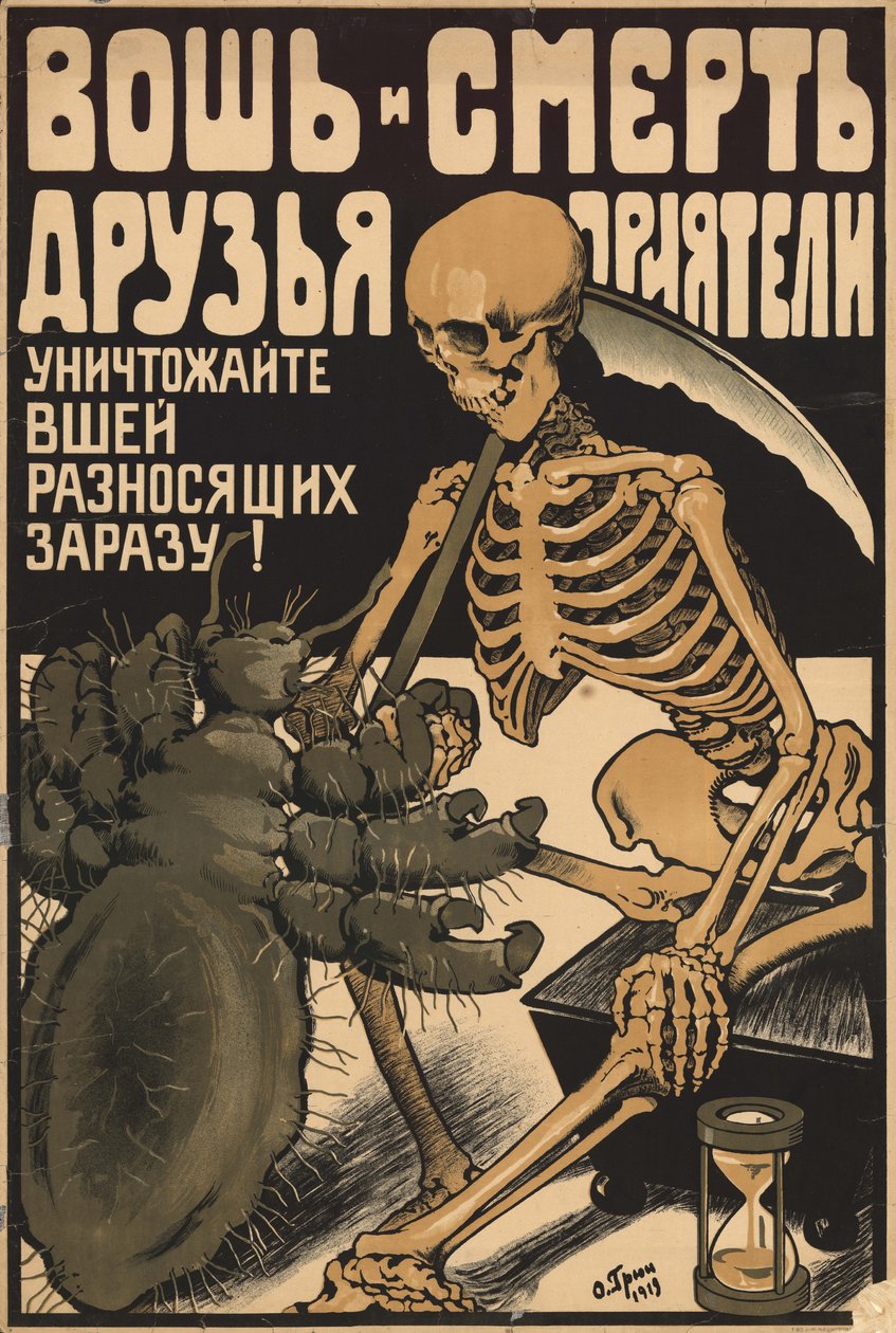 Louse and Death are Pals-and-Buddy by Oskar Petrovich Gruen