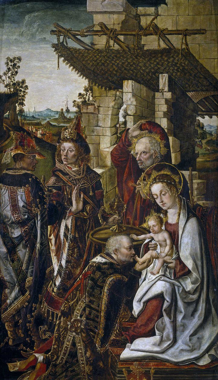 The Adoration of the Magi by Osona