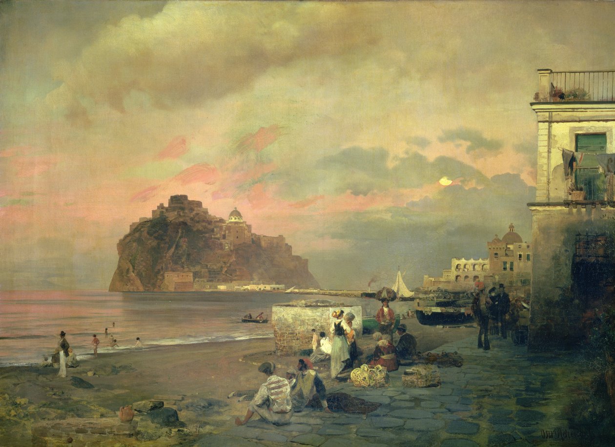 Ischia, 1884 by Oswald Achenbach