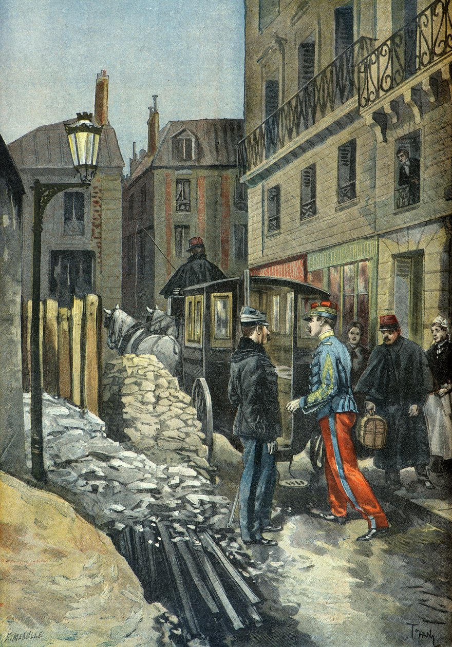 Arrest of Lieutenant Colonel Picquart in the Dreyfus Affair in 1898 by Oswaldo Tofani