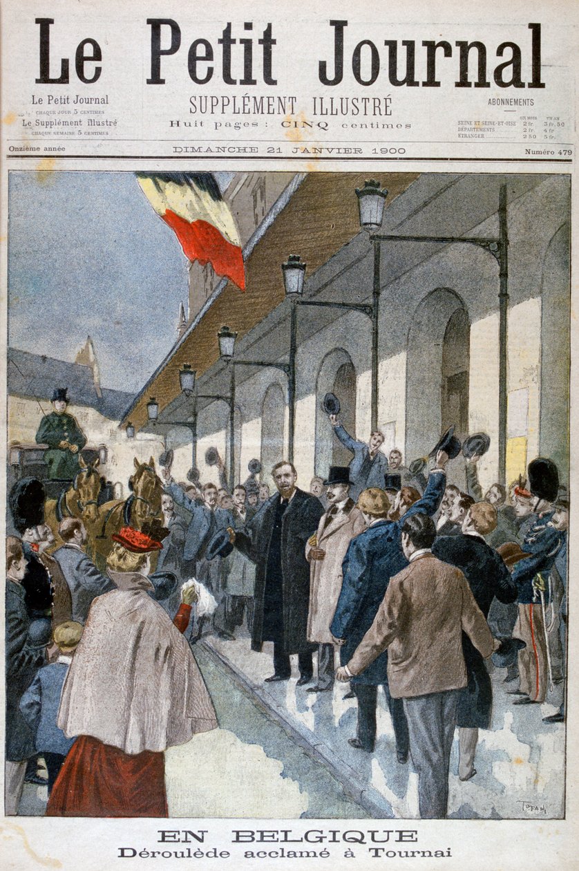 Paul Déroulède Arriving in Exile in Tournai, Belgium by Oswaldo Tofani