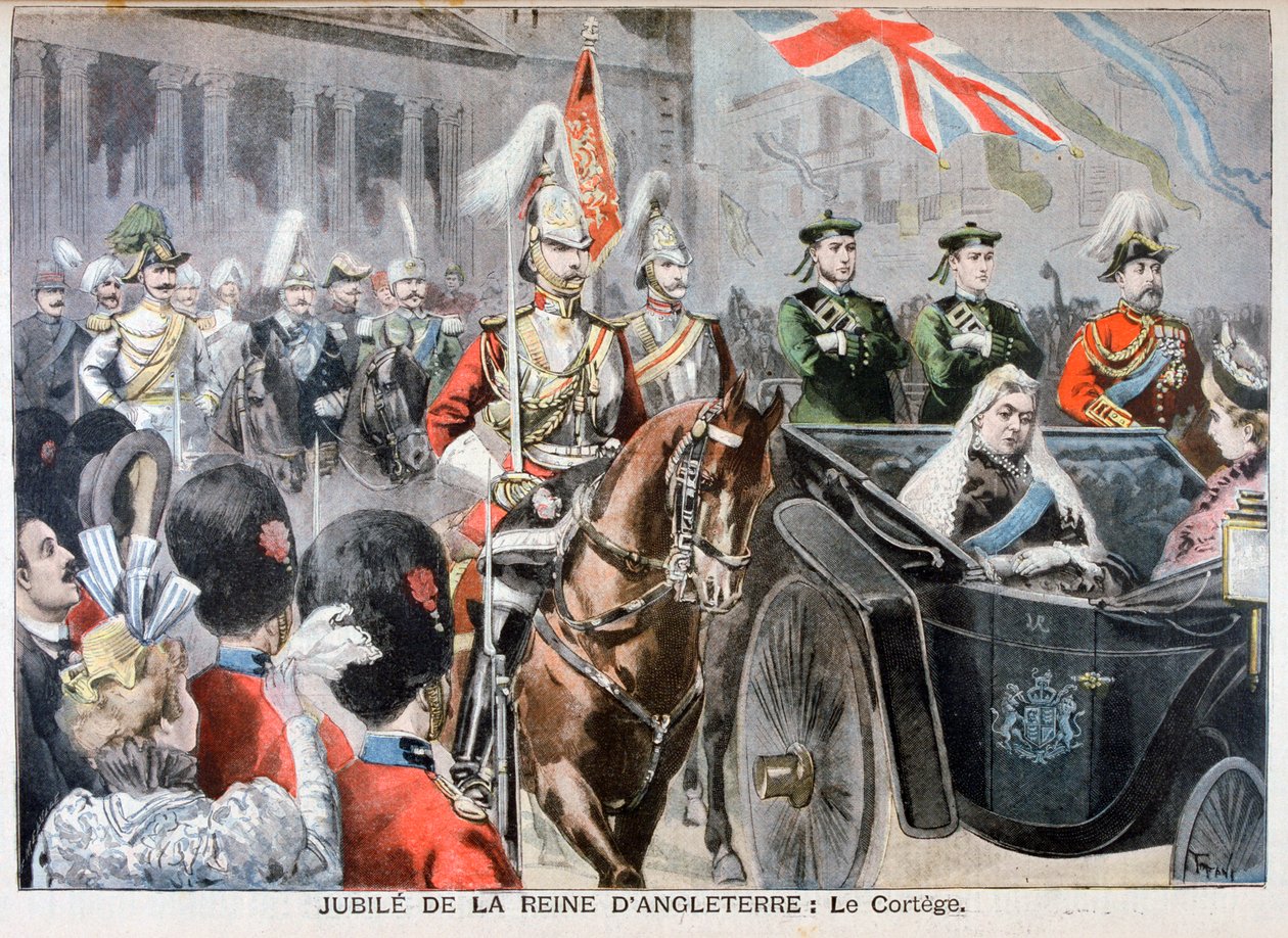 Procession, Diamond Jubilee of Queen Victoria by Oswaldo Tofani