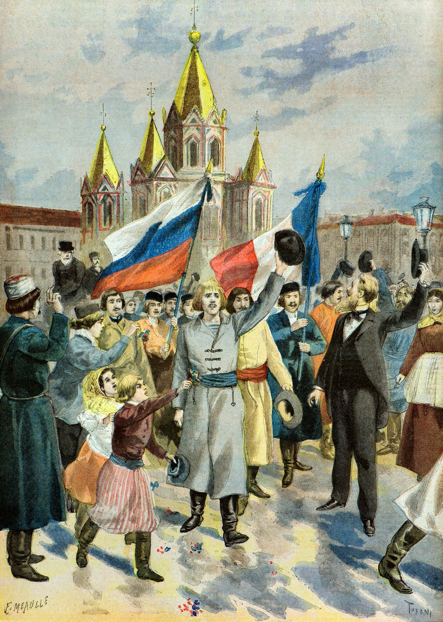 Russian Volunteers for Madagascar by Oswaldo Tofani