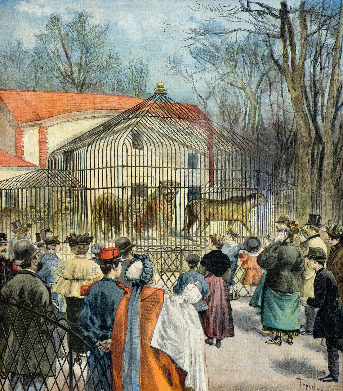 The New Fauve Rotunda at the Jardin des Plantes by Oswaldo Tofani