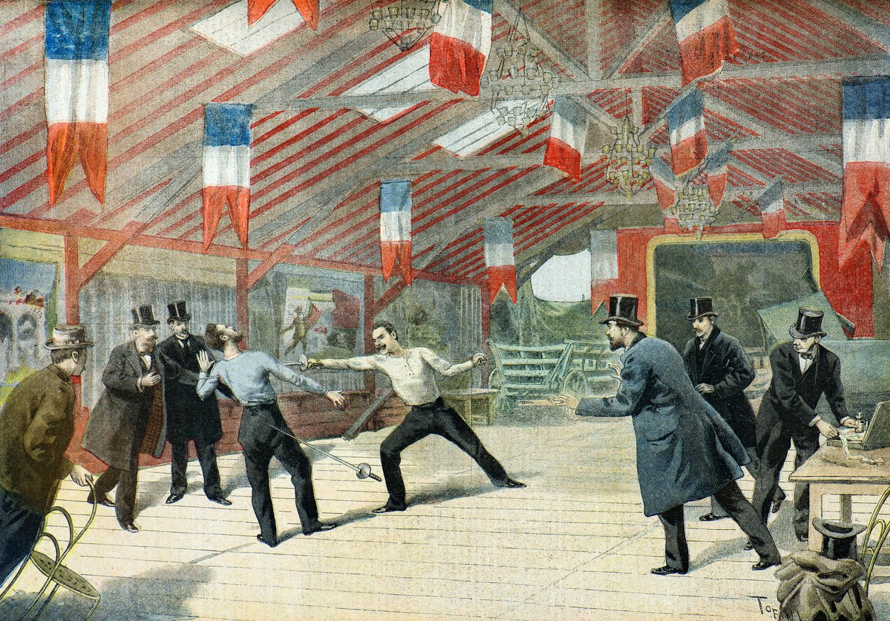 Death of Jules Hippolyte Percher, 1895 by Oswaldo Tofani