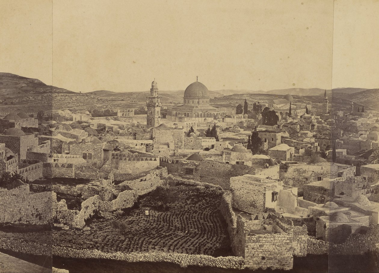 Panorama of Jerusalem by Othon Von Ostheim