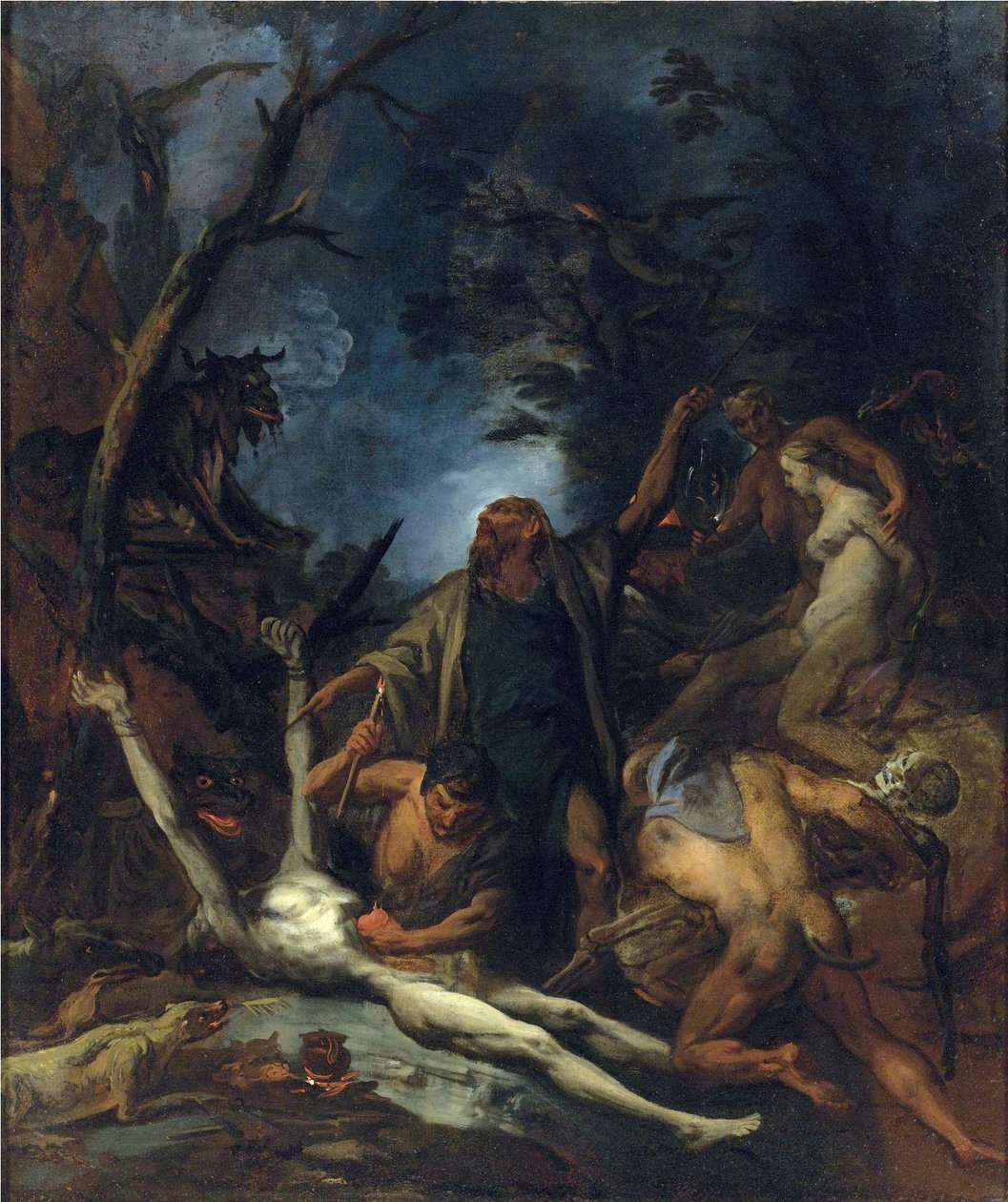 Witches at a Black Mass by Ottaviano Dandini