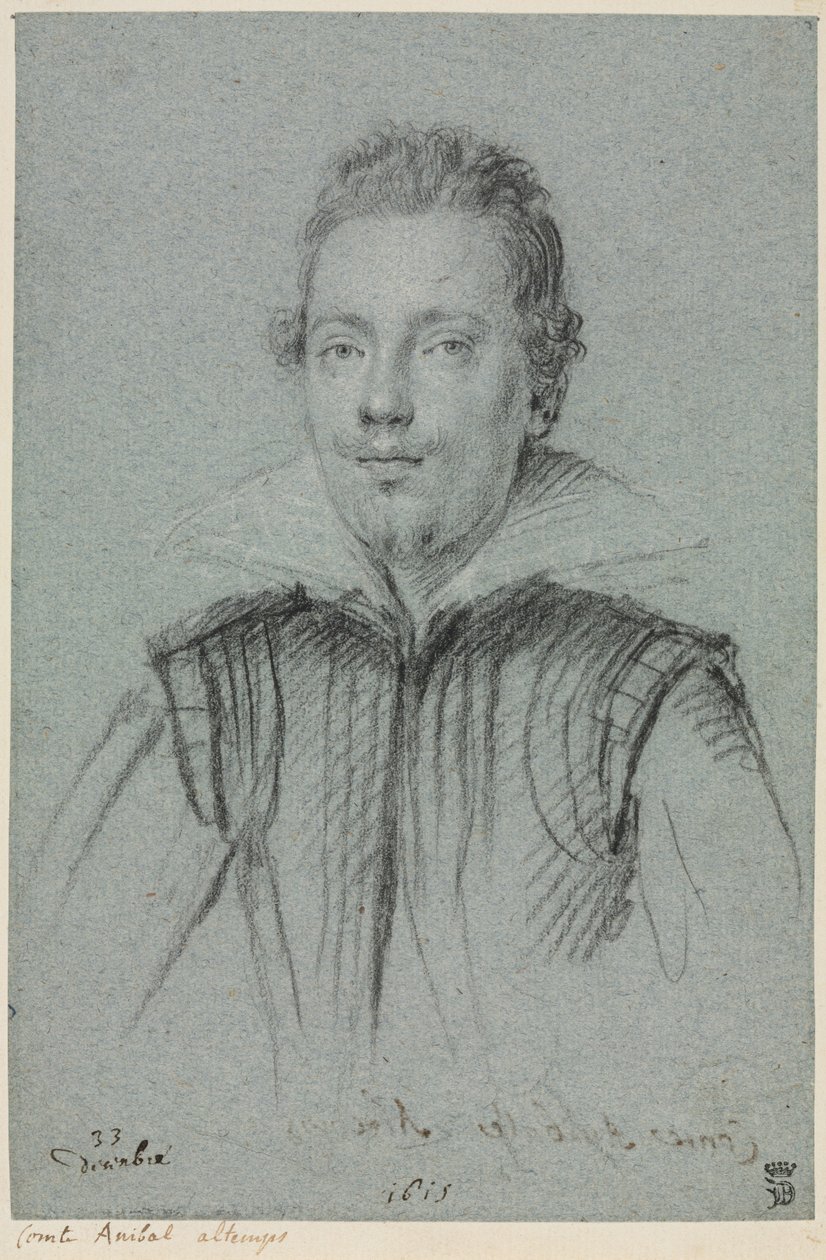 Comte Anibal Altemps by Ottavio Mario Leoni
