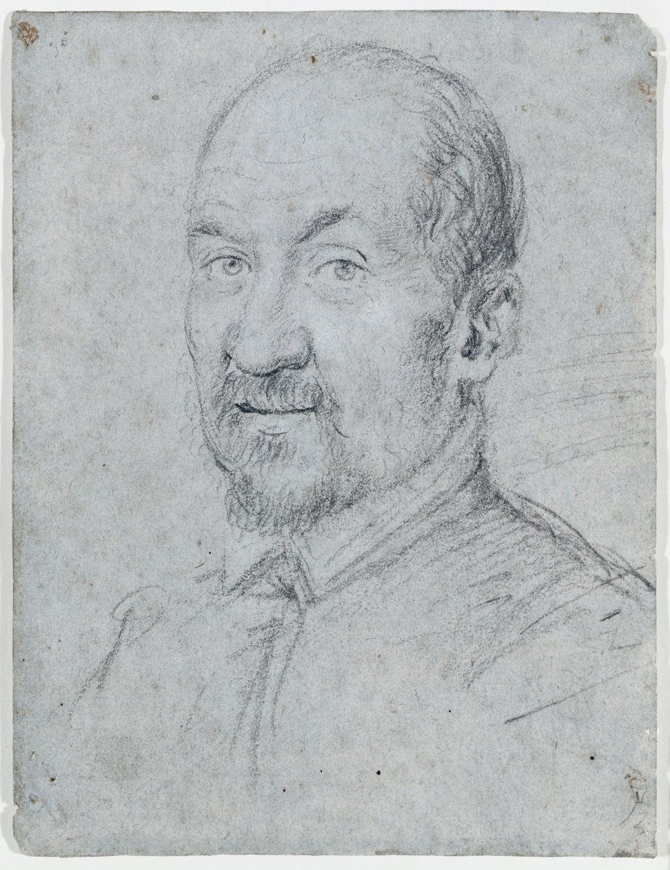 Portrait of an Ecclesiastic by Ottavio Mario Leoni