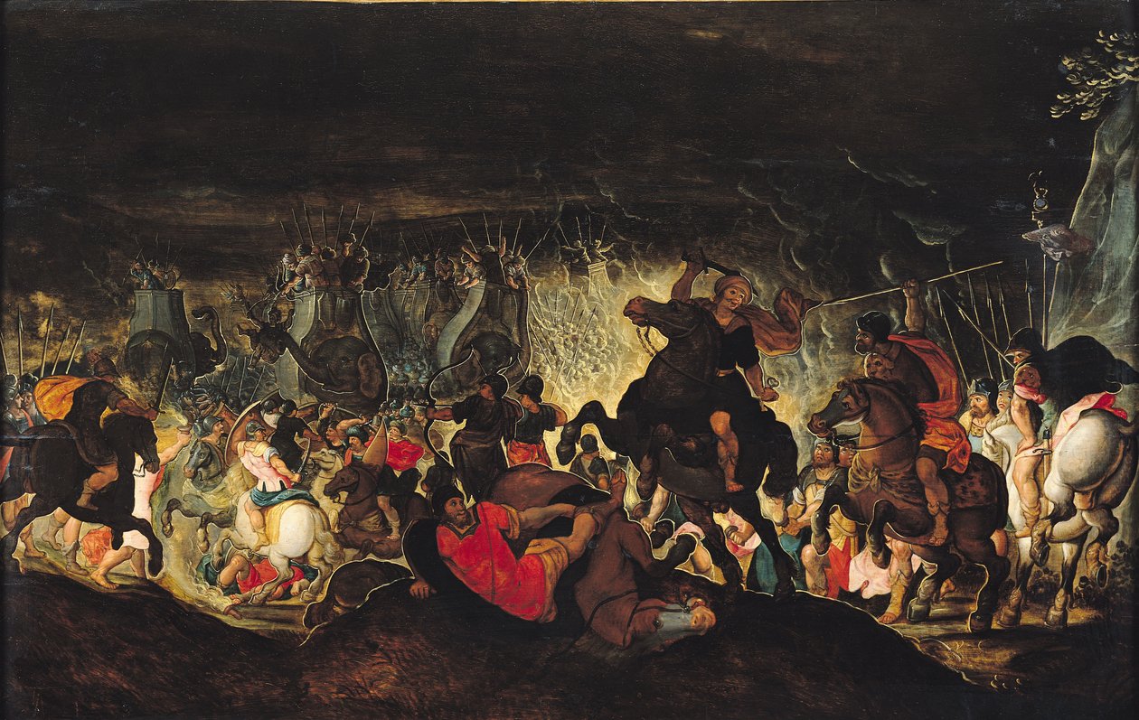 The Battle of Zama, 202 BC by Otto van Veen