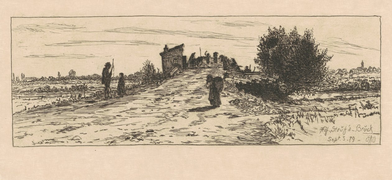 Auf Staufá Bruck by Otto Henry Bacher