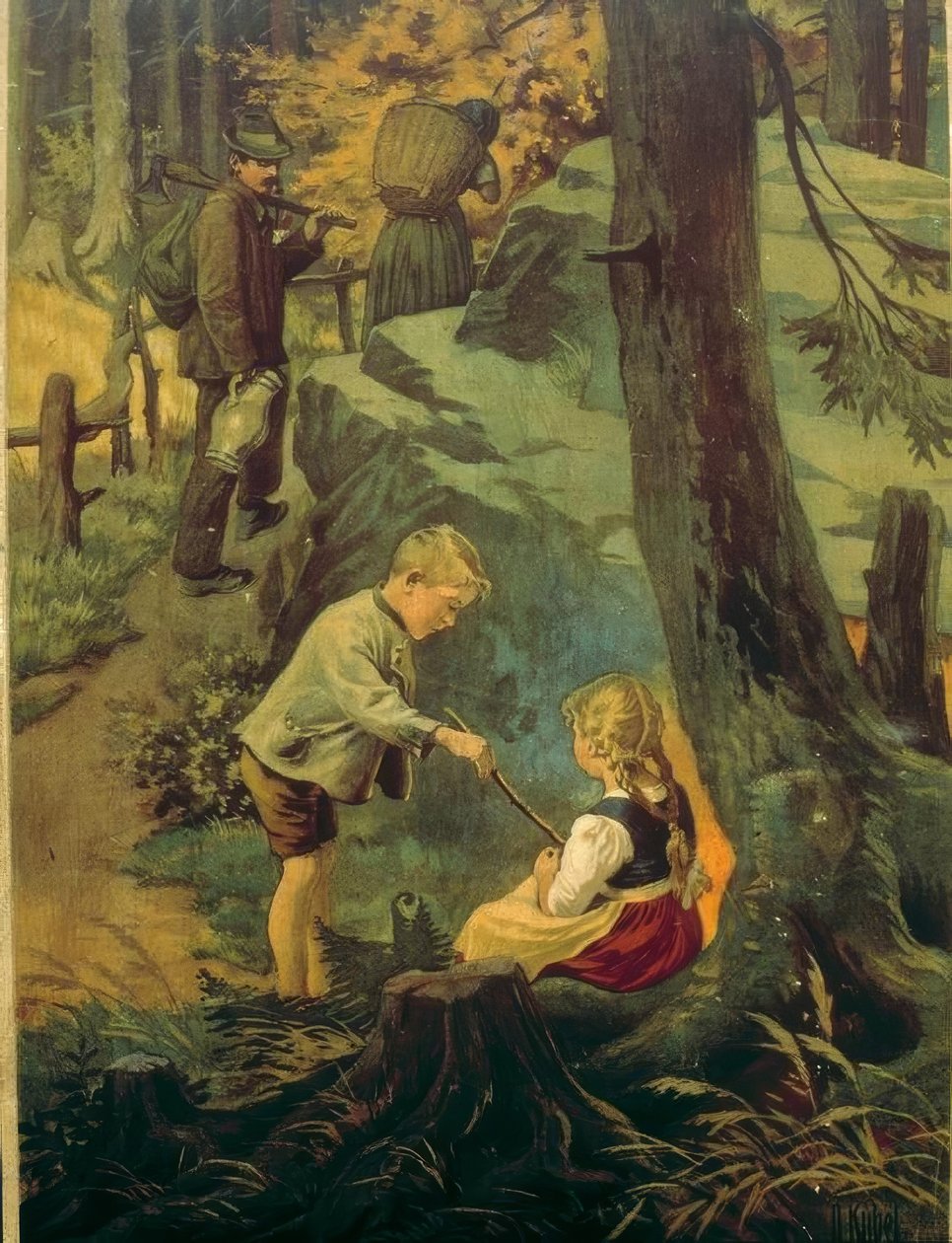 Hansel and Gretel by Otto Kubel