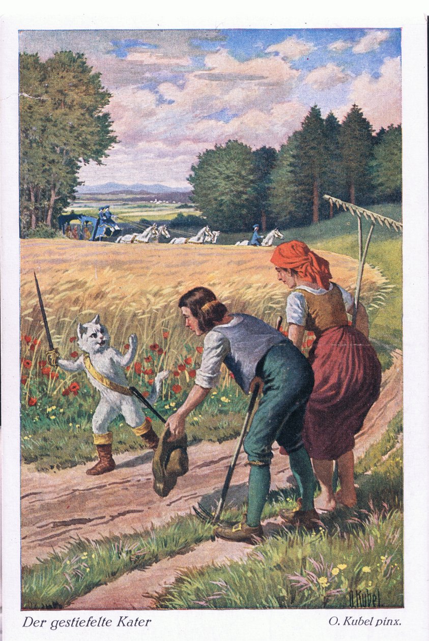 Puss in Boots by Otto Kubel