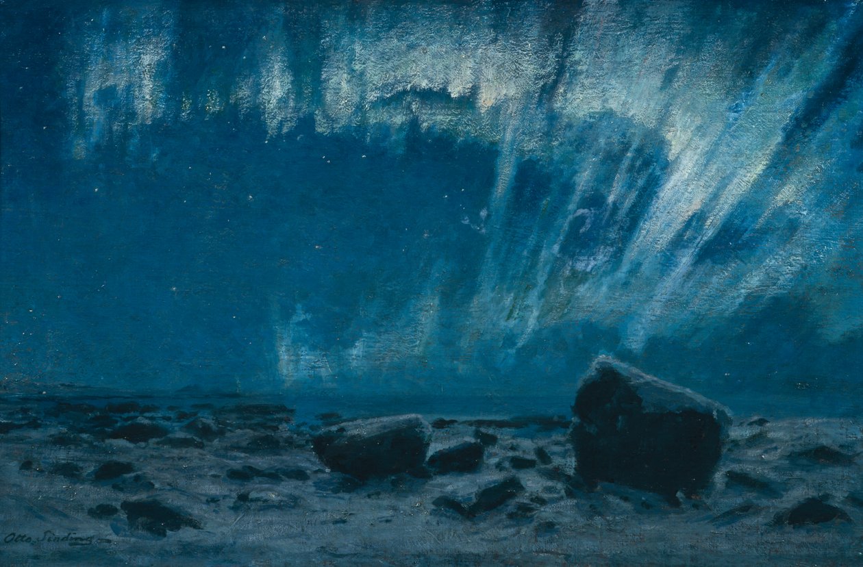 Northern Lights by Otto Ludvig Sinding
