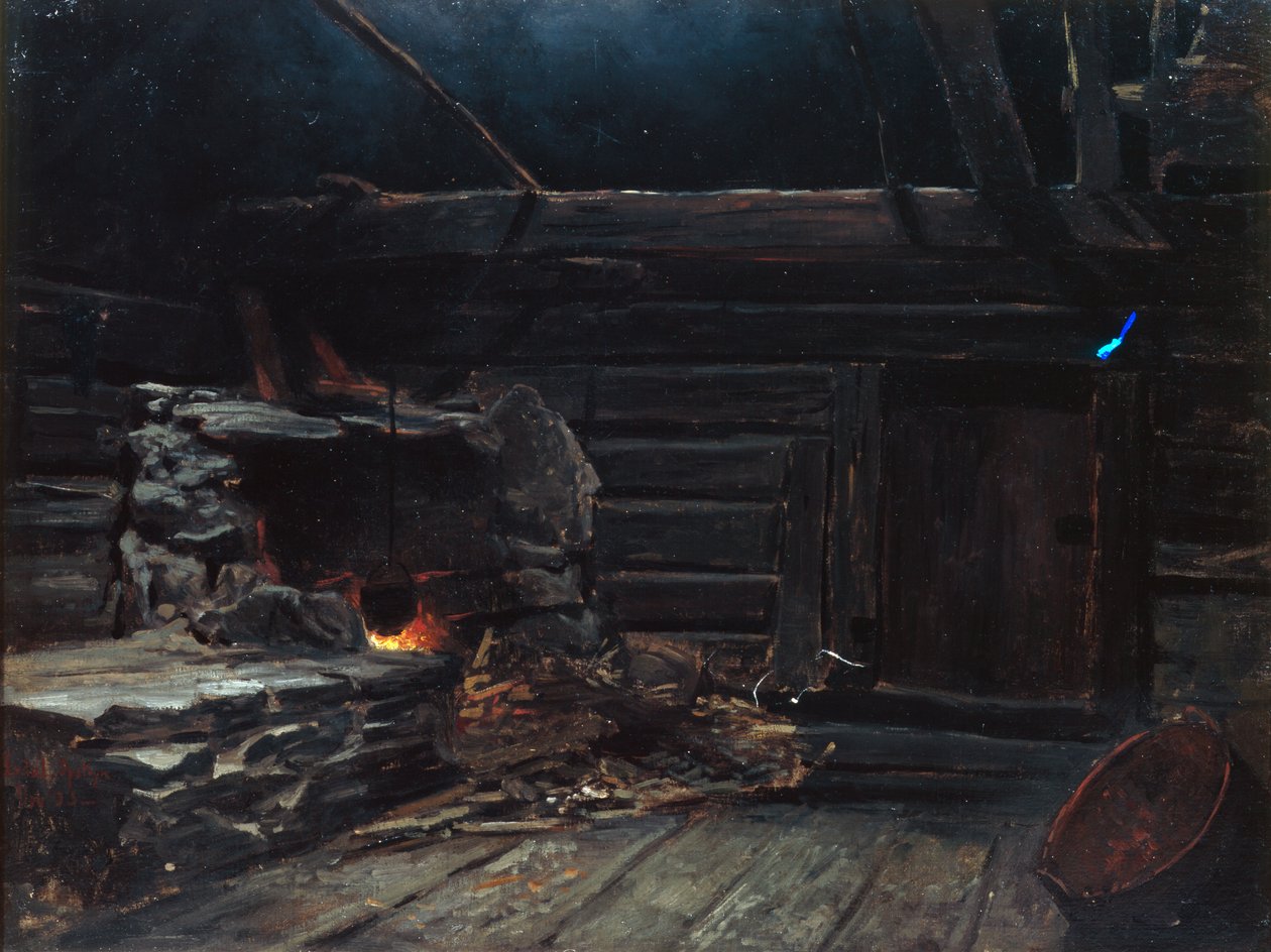 Røkovnstue, Oppstryn by Otto Ludvig Sinding
