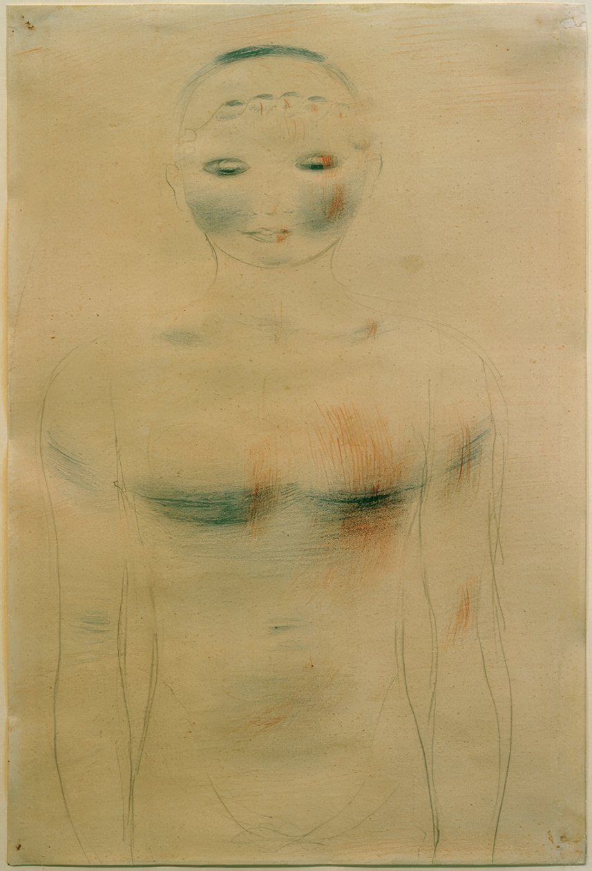 Frontal Half-Figure. From the Rosa Series by Otto Meyer Amden