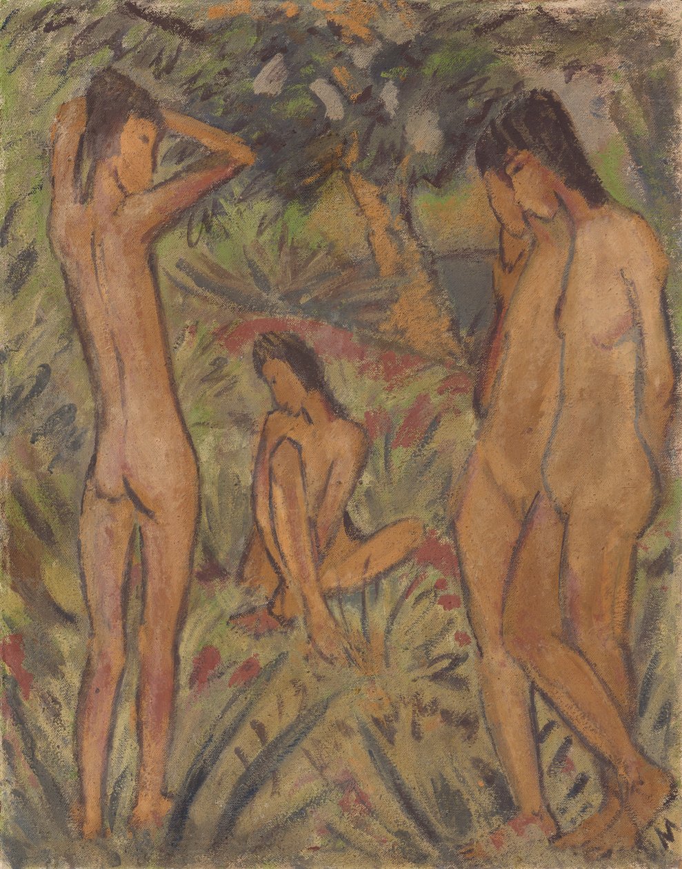 Bathers by Otto Muller or Mueller