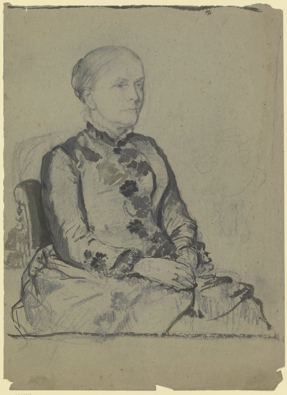 Portrait of Amalie Scholderer, the Artist