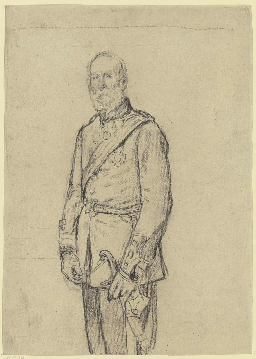 Portrait of General Viscount Templetown by Otto Scholderer
