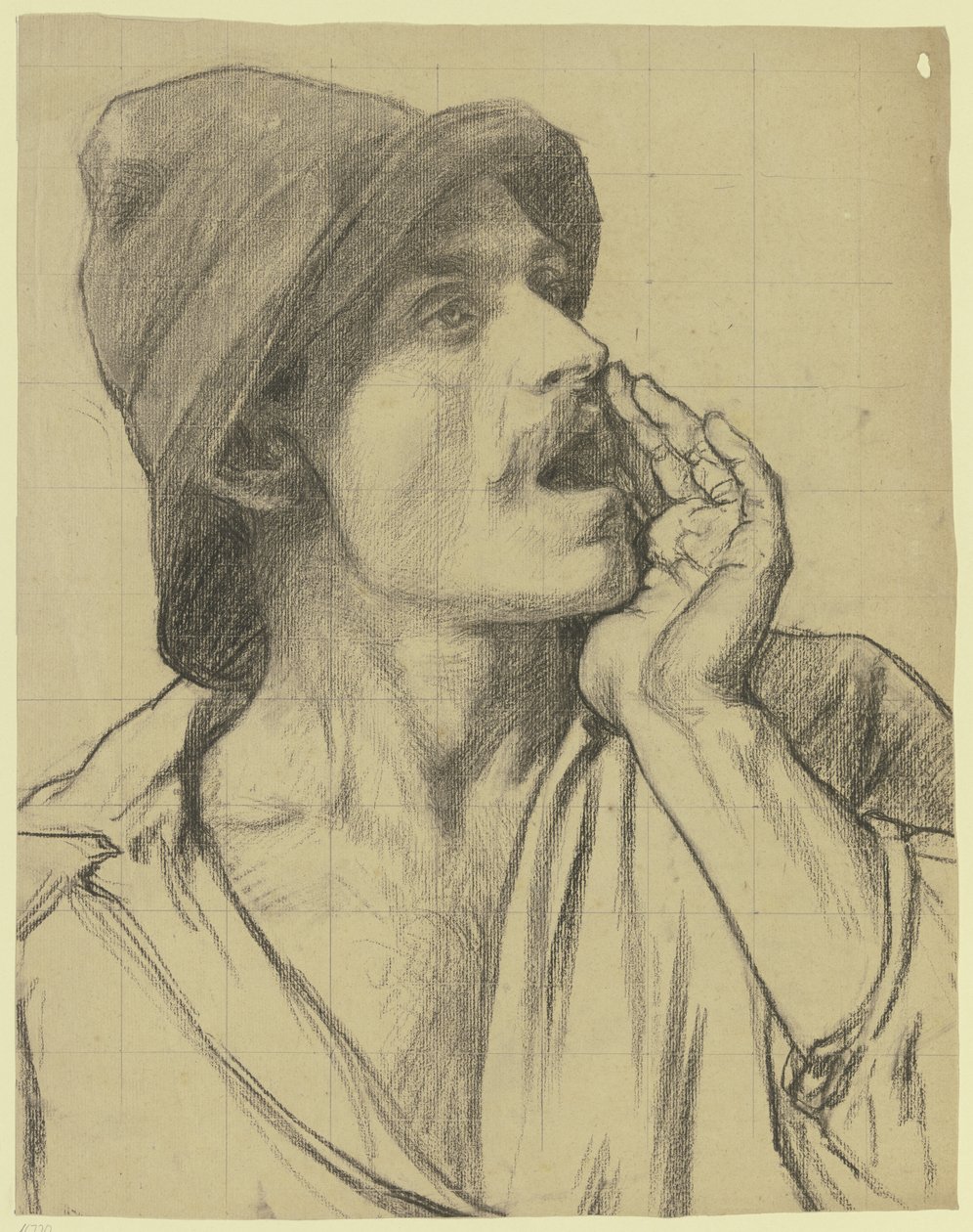 Fishmonger by Otto Scholderer