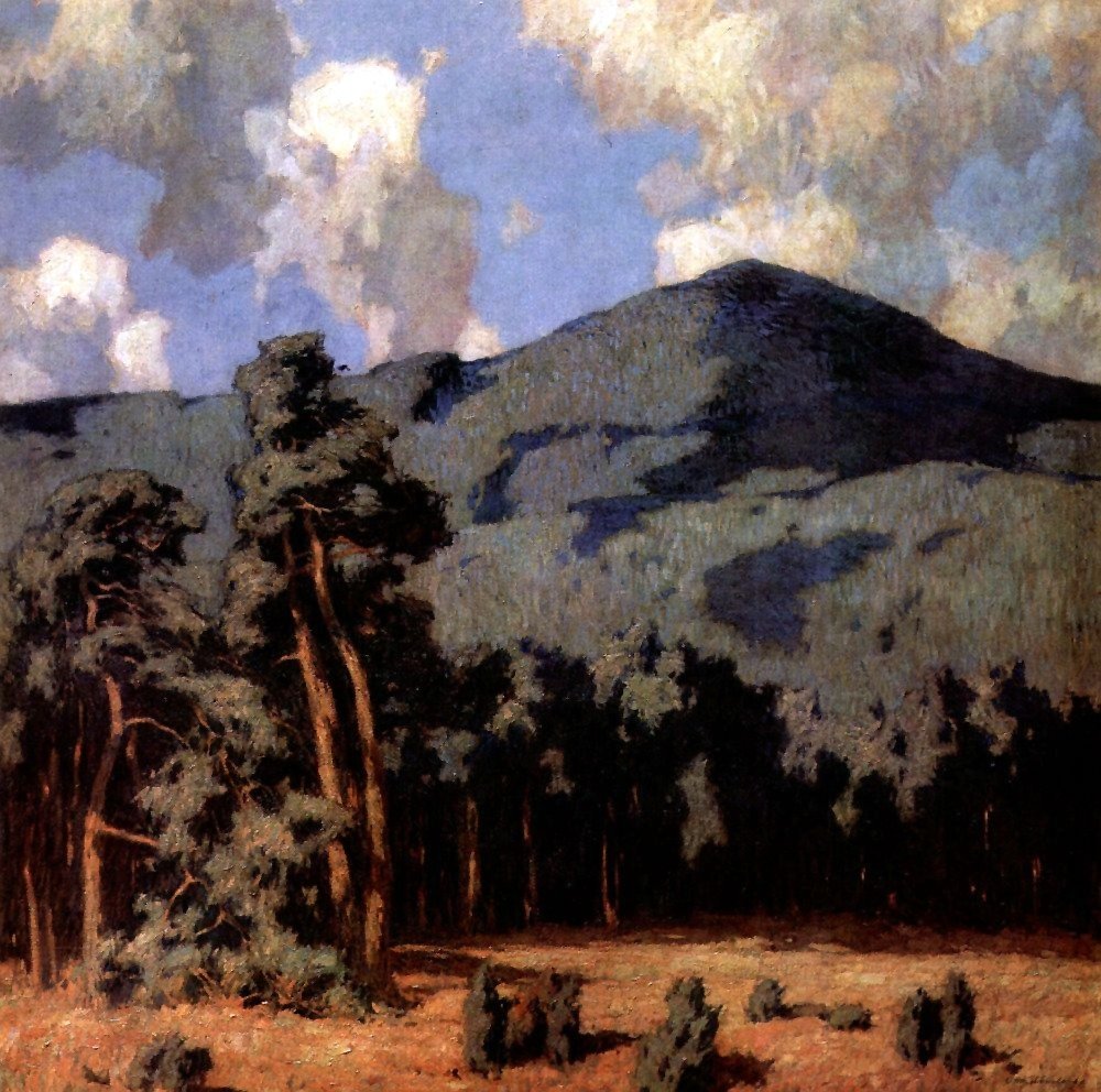 Alsbach-Hähnlein, Melibocus in the Odenwald by Otto Ubbelohde