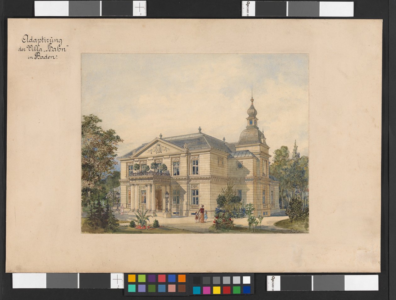 Adaptation of Villa "Hahn" in Baden by Otto Wagner