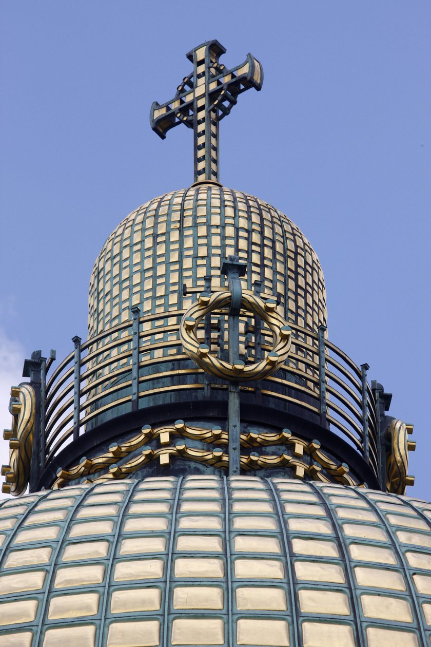 The church of St Leopold, Vienna, Austria by Otto Wagner
