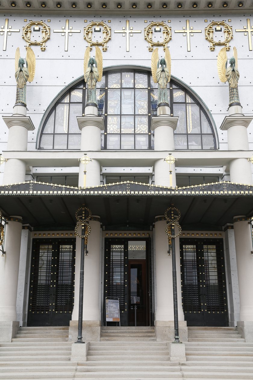 Am Steinhof church (church Leopold) designed by Otto Wagner, Vienna, Austria by Otto Wagner