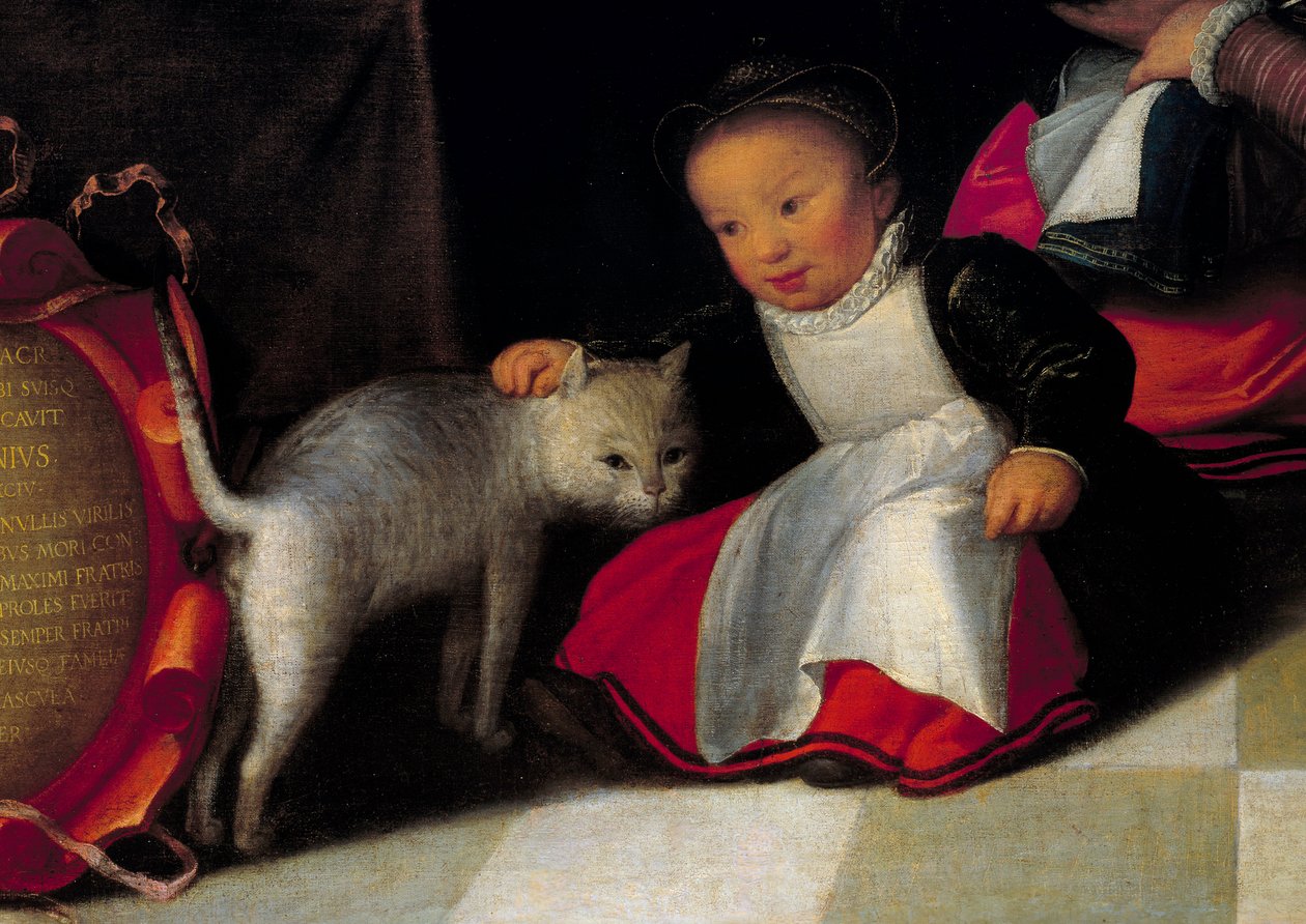 The artist and his family (detail) by Otto van Veen