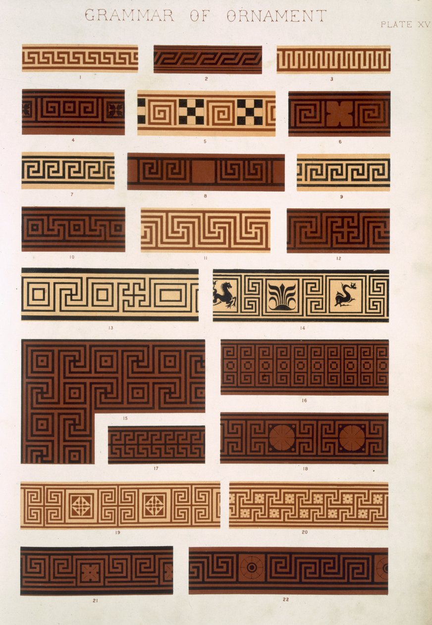 Greek No 1, Plate XV, from 