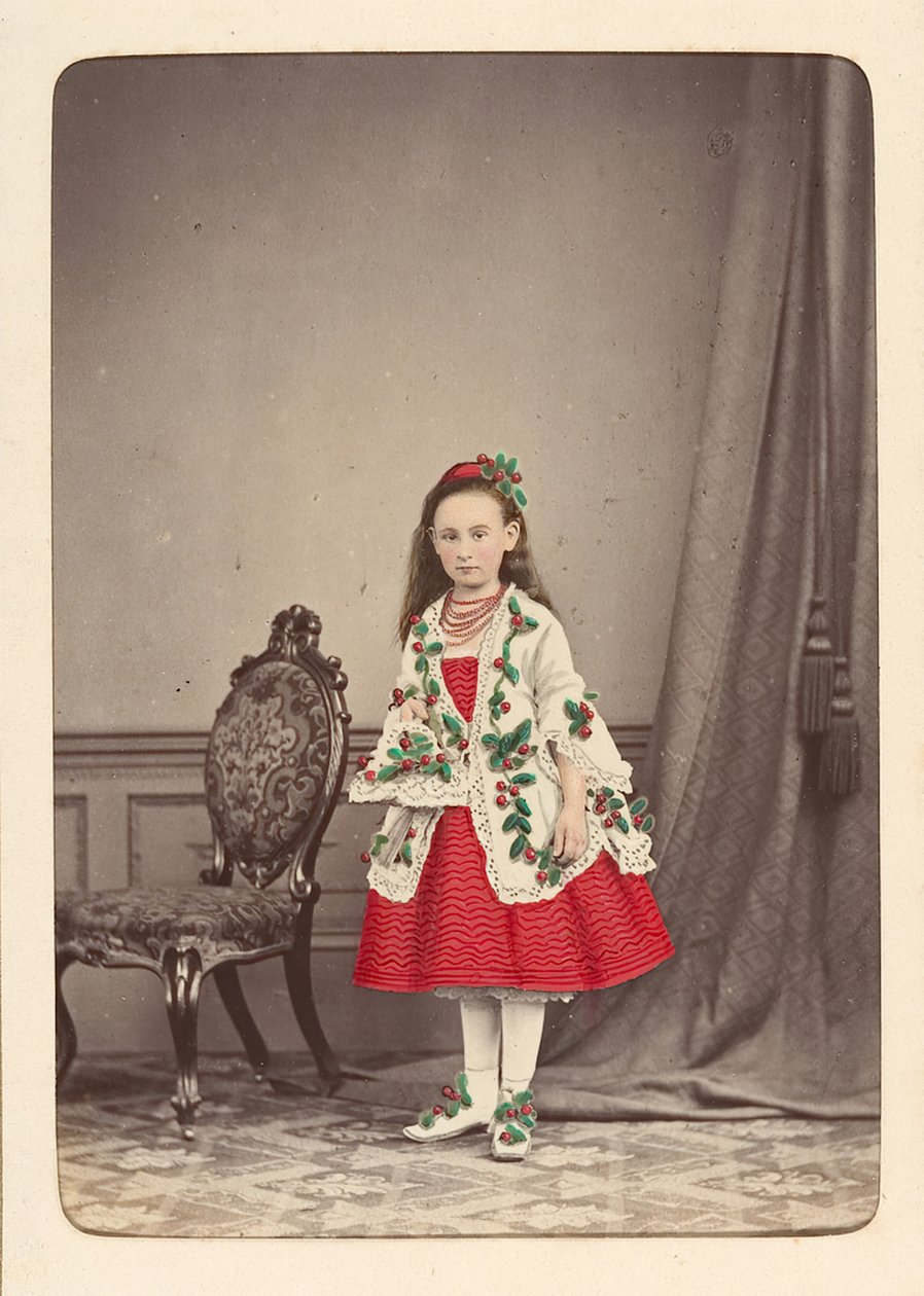 Follett Family Album of Children Costumed for a Fancy Dress Ball, ca. 1880 by Owen Angel