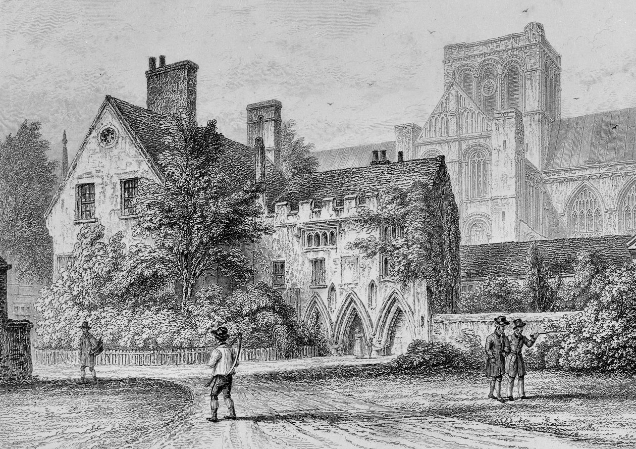 The Deanery Winchester, c.1830 by Owen Brown Carter
