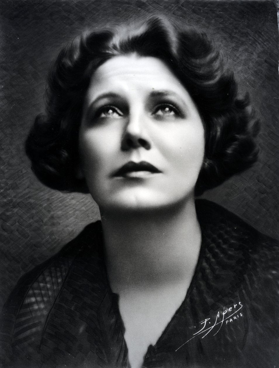 Portrait of Damia by P. Apers