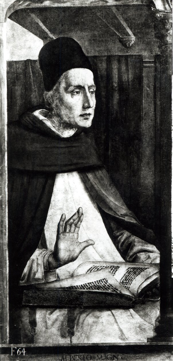 Portrait of St. Albertus Magnus, c.1475 by P. Joos van Gent and Berruguete
