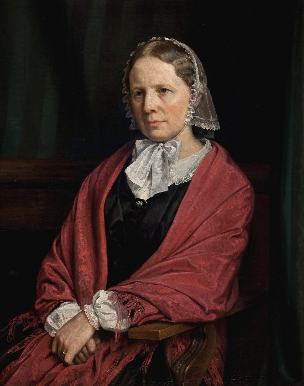 Amalie Elisabeth Freund, née von Würden. The Sculptor H. E. Freund