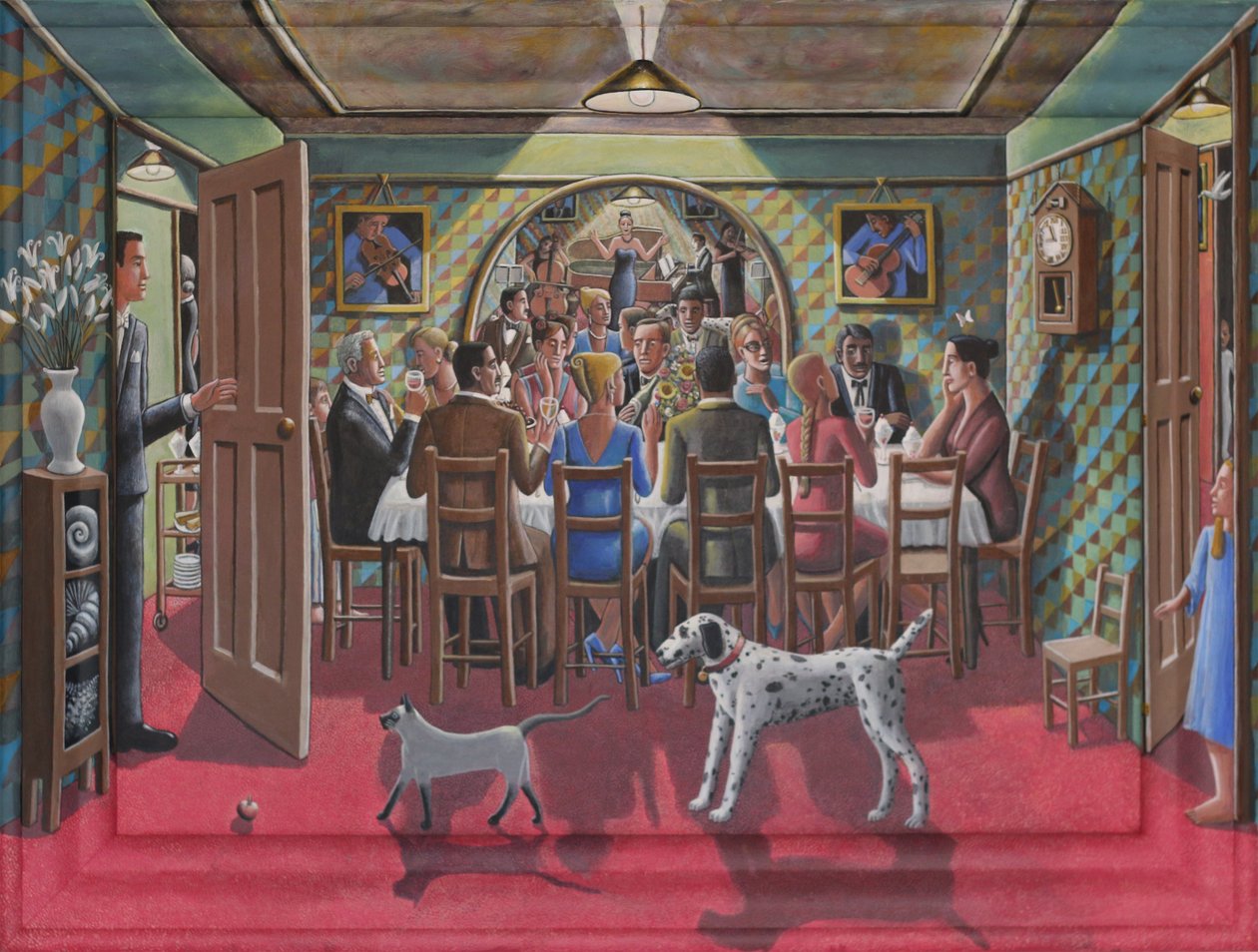 Supper - The Passage of Time, 2025 by PJ Crook