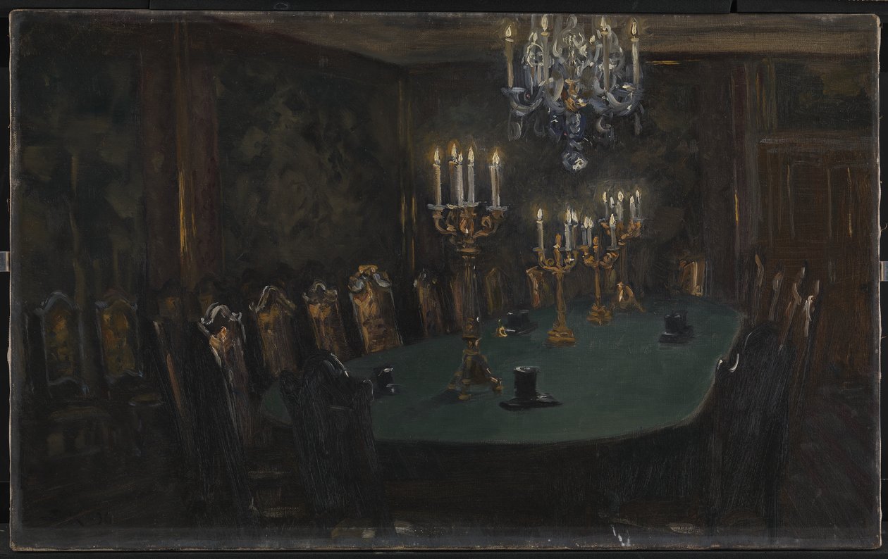 Interior by Peder Severin Krøyer