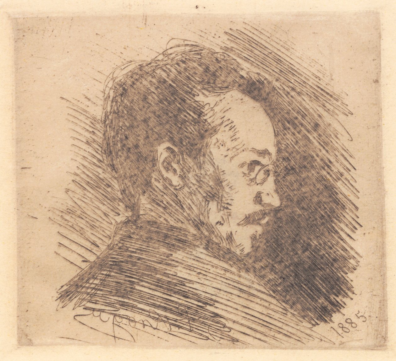Portrait of Julius Paulsen by Peder Severin Krøyer