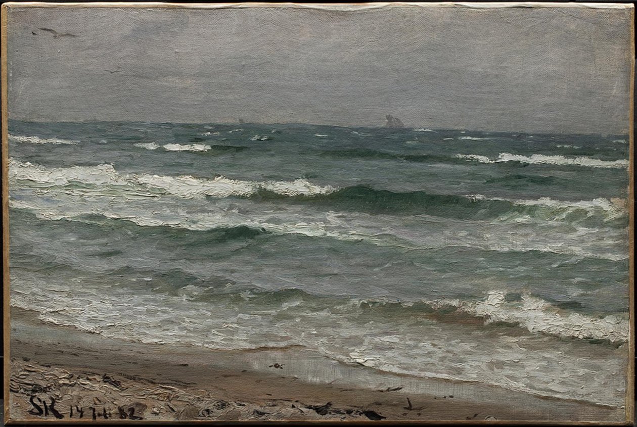 Seascape. Skagen by Peder Severin Krøyer