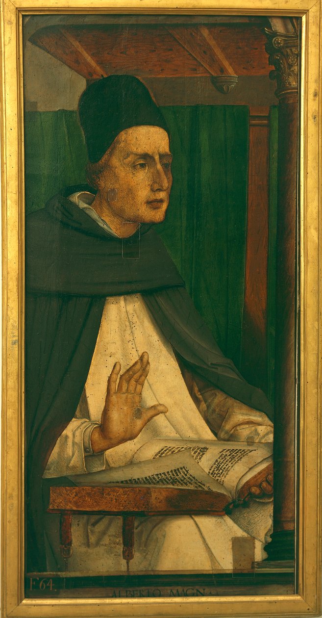 Albert the Great by P. (c.1450 1504) Joos van Gent and Berruguete